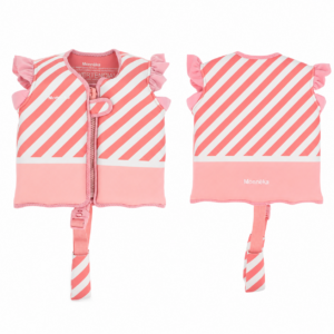 Chaleco Flotador Aprendizaje Stripes Bloom & Blush 2-3 años - Monnëka