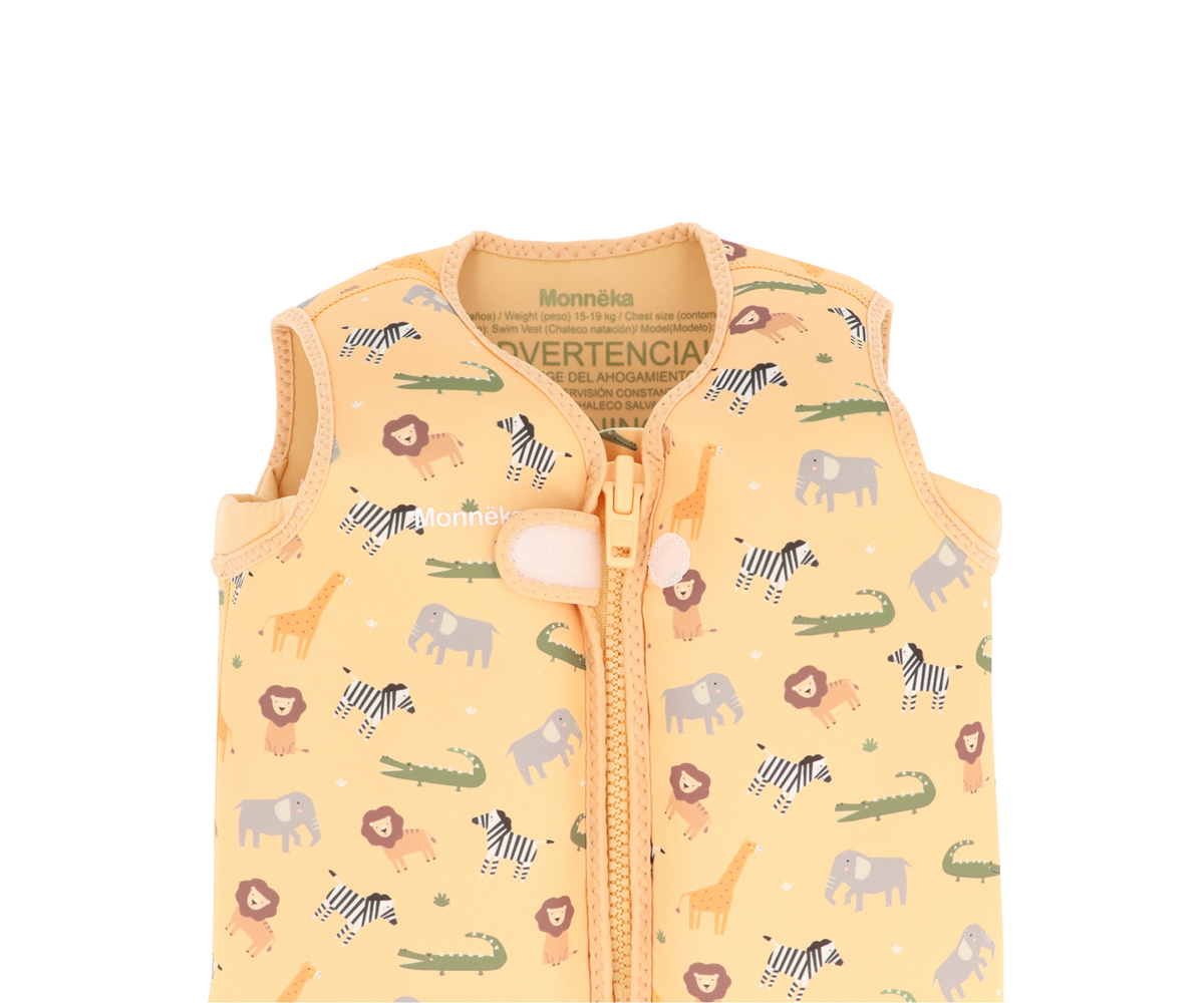 chaleco-flotador-aprendizaje-wild-animals-monnëka2