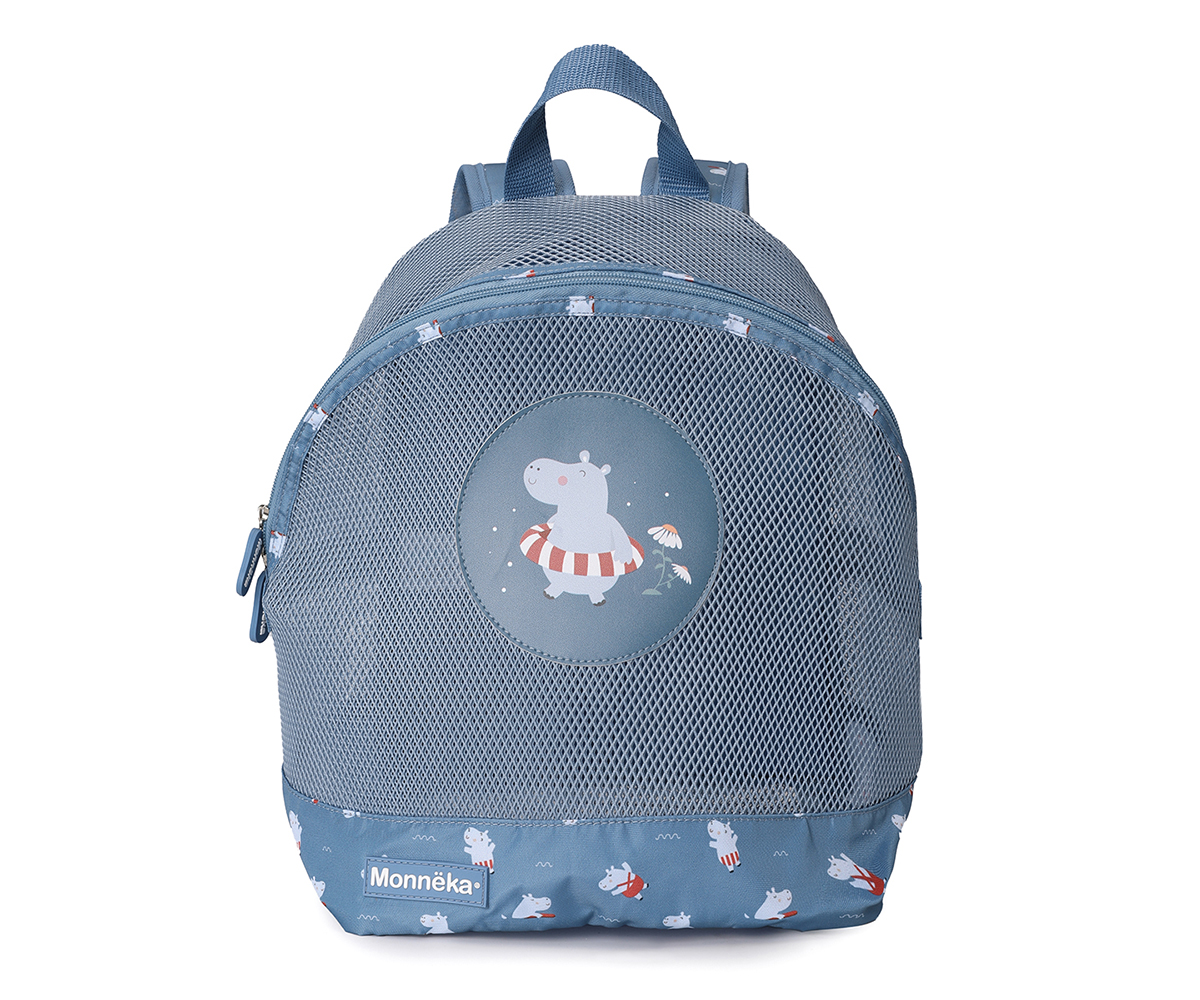 mochila-infantil-antiarena-hippos-monneka Mochila Infantil Antiarena Hippos - Monnëka