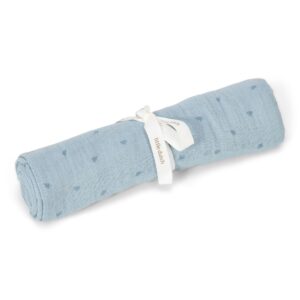 Muselina / Mantita Azul Denim - Little Dutch