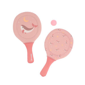 Palas de Playa Neopreno Whale Pink - Little Dutch