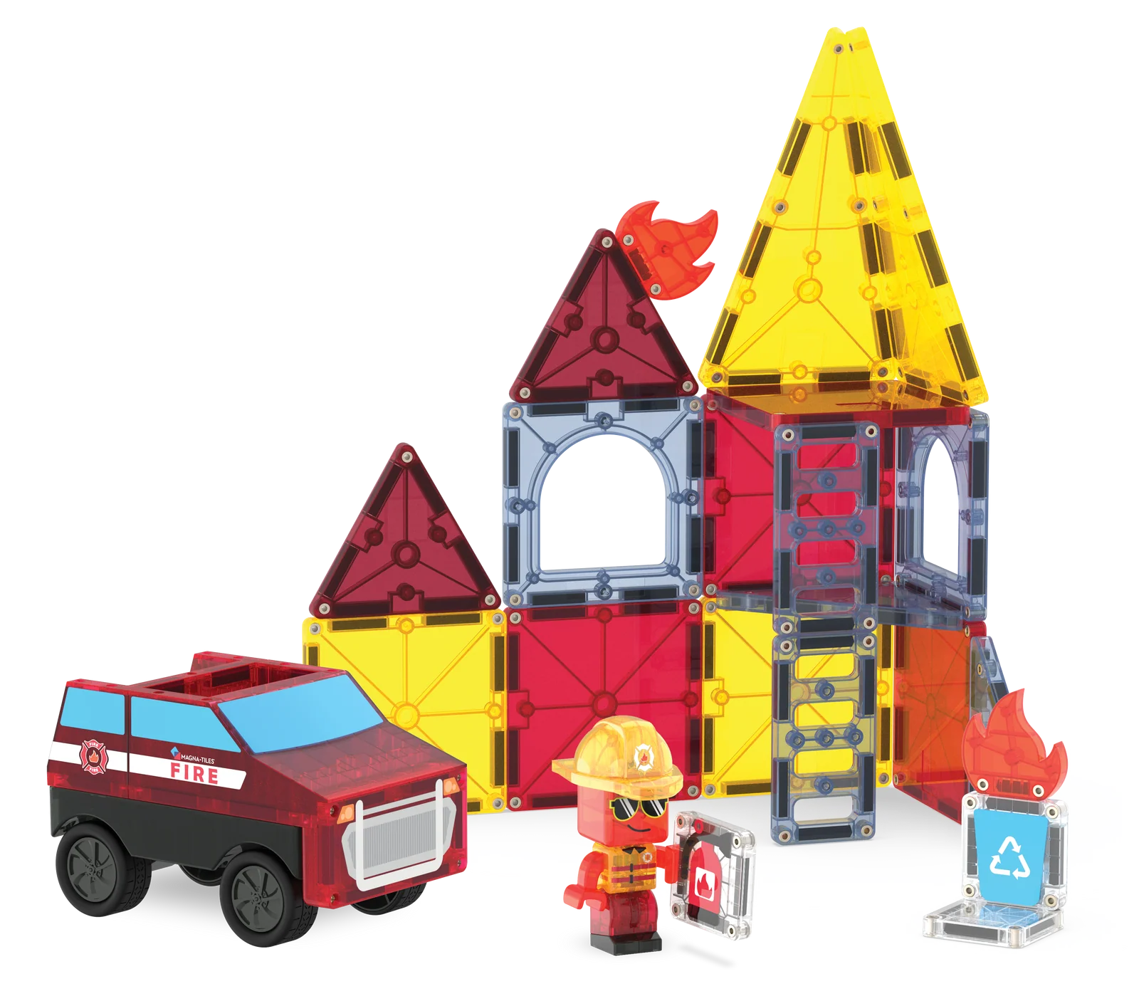 set-fire-rescue-27-piezas-magna-tiles1