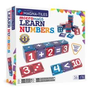 Set Learn Numbers 56 piezas - Magna Tiles