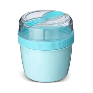 Fiambrera Snack N'ice Cup con Disco Refrigerante Blue - Carl Oscar