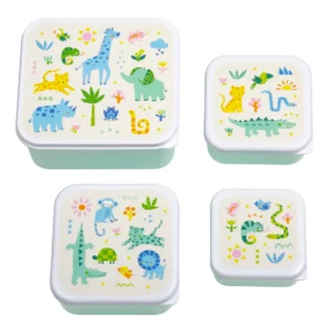 Set Cajas Almuerzo Jungla - A Little Lovely Company