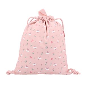 Mochila Saco de Tela Blossom Birds - Tutete