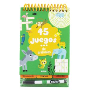 45 Juegos de Animales - Auzou