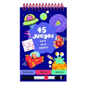 45 Juegos en el Espacio - Auzou
