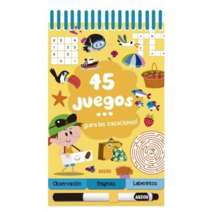 45 Juegos para las Vacaciones - Auzou