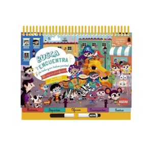 Libro Espiral de Actividades Busca y Encuentra de Todo en Todas Partes - Auzou