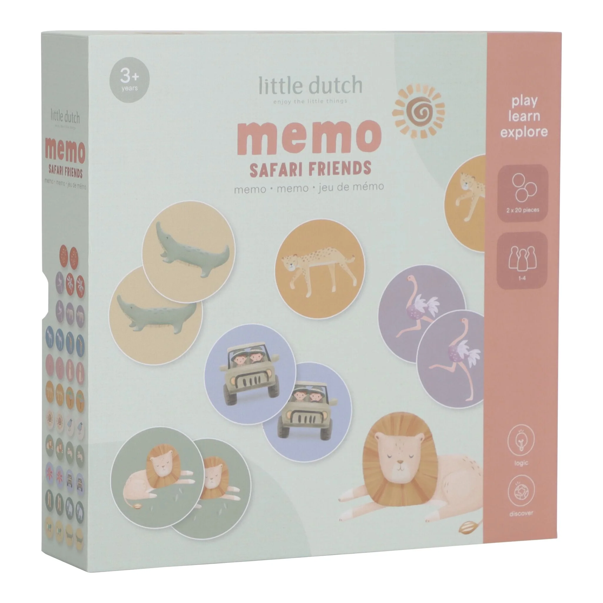 Memo Safari Friends - Little Dutch