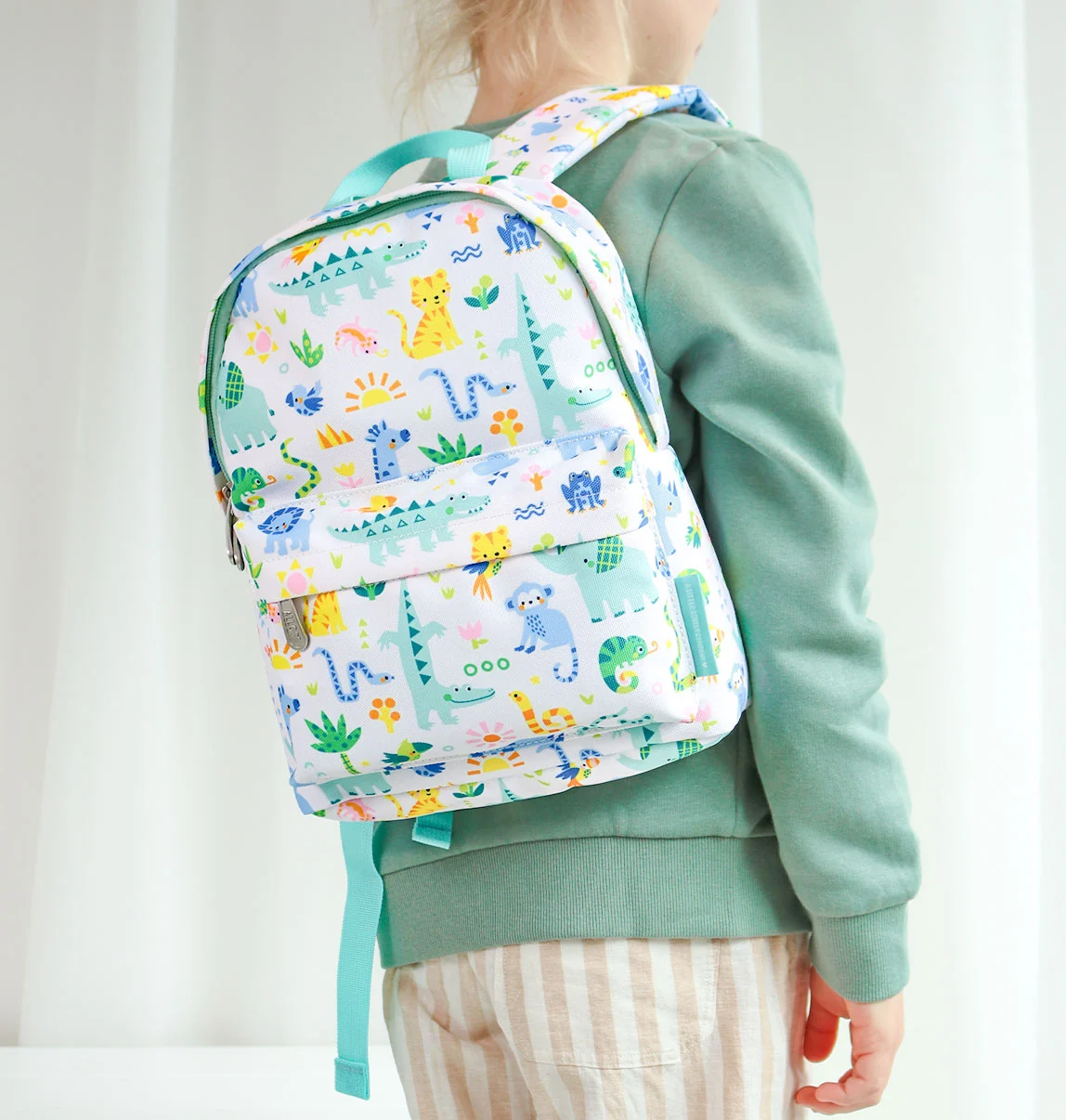 Mochila Infantil Jungla - A Little Lovely Company - Imagen 4