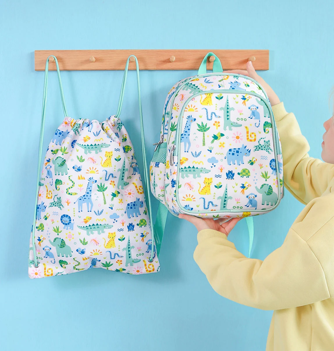 Mochila Saco Jungla - A Little Lovely Company - Imagen 5