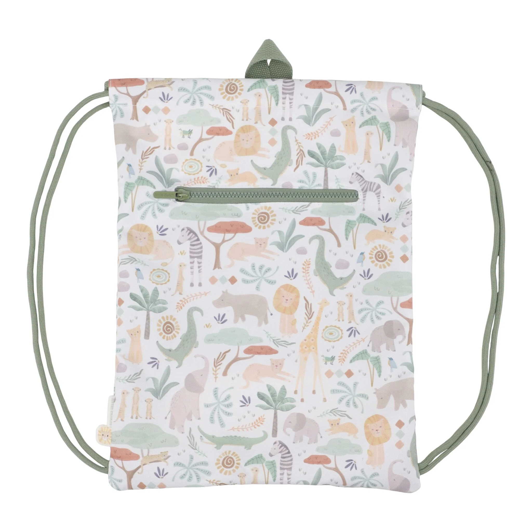 Mochila Saco Safari Friends - Little Dutch - Imagen 2