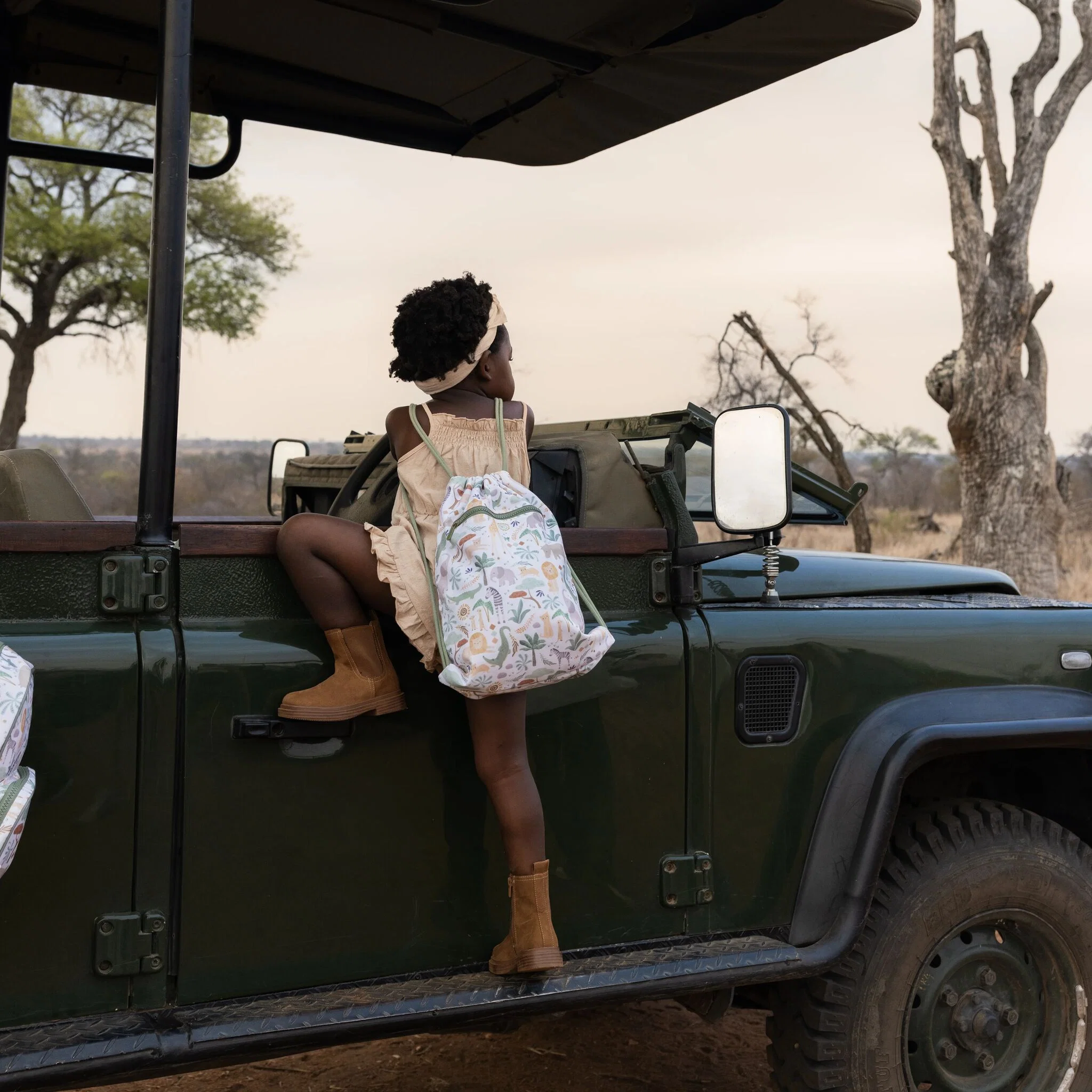Mochila Saco Safari Friends - Little Dutch - Imagen 7