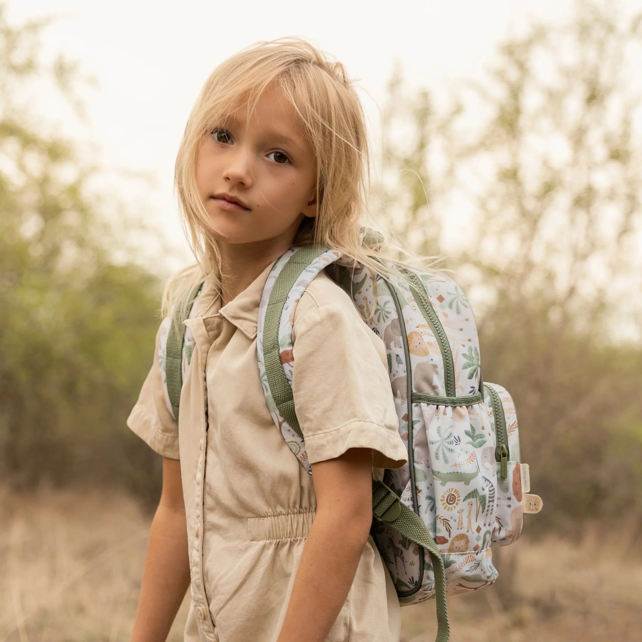 Mochila Safari Friends Grande - Little Dutch - Imagen 7