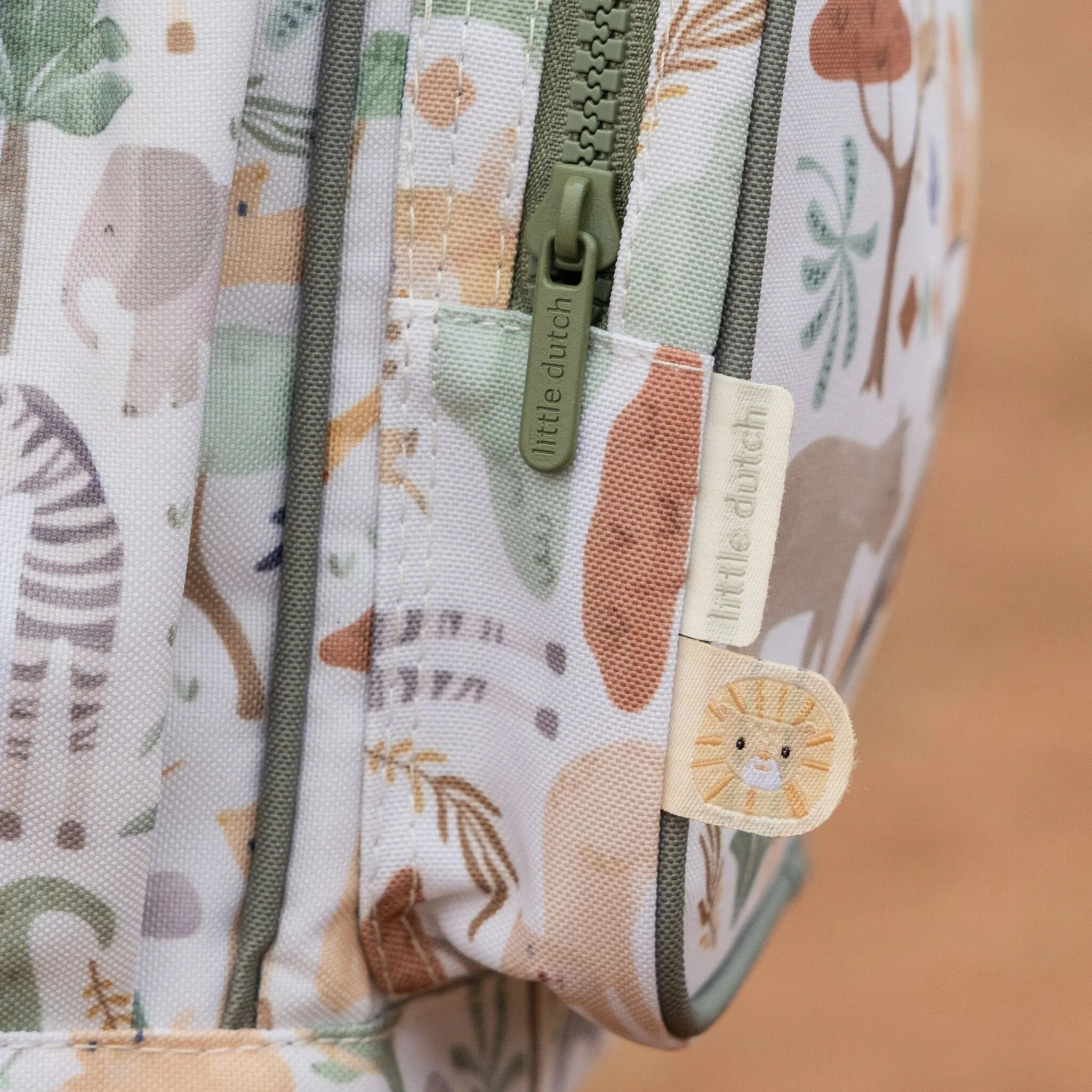 Mochila Safari Friends Grande - Little Dutch - Imagen 5