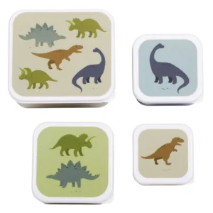Set Cajas Almuerzo Dinosaurios - A Little Lovely Company
